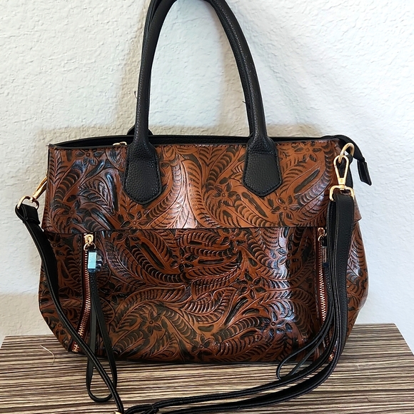 just boutique Handbags - NWT...Leather purse